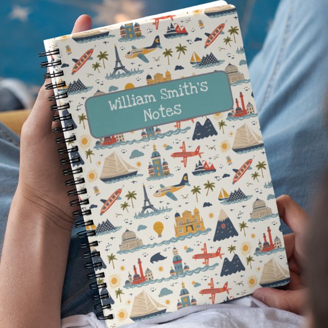 World Tour And Travel Kids Back To School Notebook (Creator Uploaded)