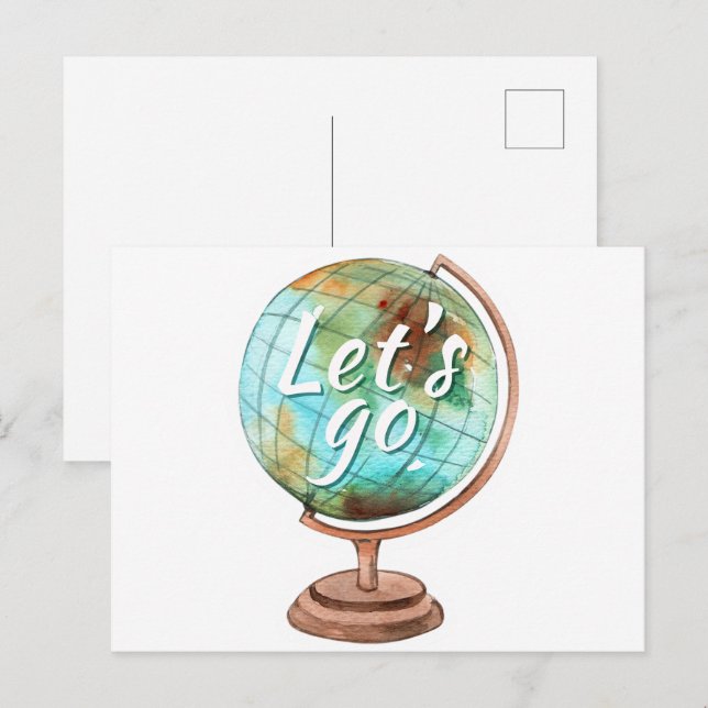 World Tourism Day Postcard (Front/Back)