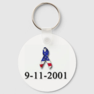 WORLD TRADE CENTER 9-11 DESIGN KEYCHAIN