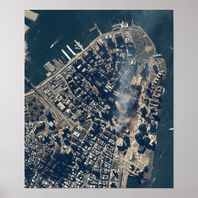 World Trade Centre After September 11th 2001 Poster (Front)