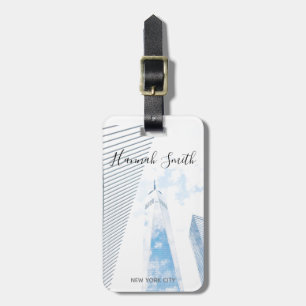 World Trade Centre New York City Personnalised Luggage Tag