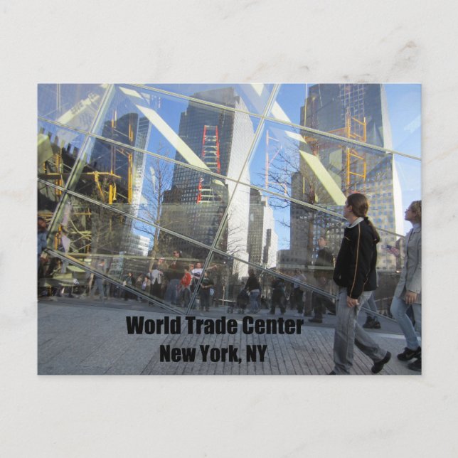 World Trade Centre, NY Postcard (Front)