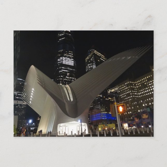 World Trade Centre Transport Hub #1 Carte postale (Devant)