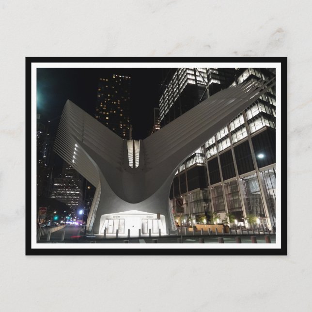 World Trade Centre Transportation Hub #4 Postcard (Front)