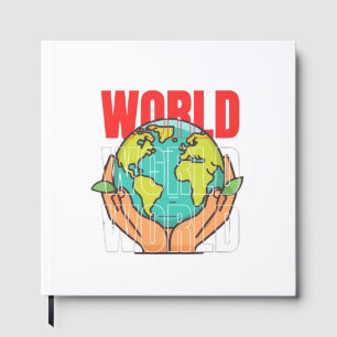 World – Travel Adventure Globe Design Guest Book