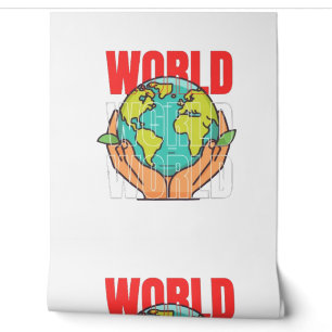 World – Travel Adventure Globe Design Wallpaper