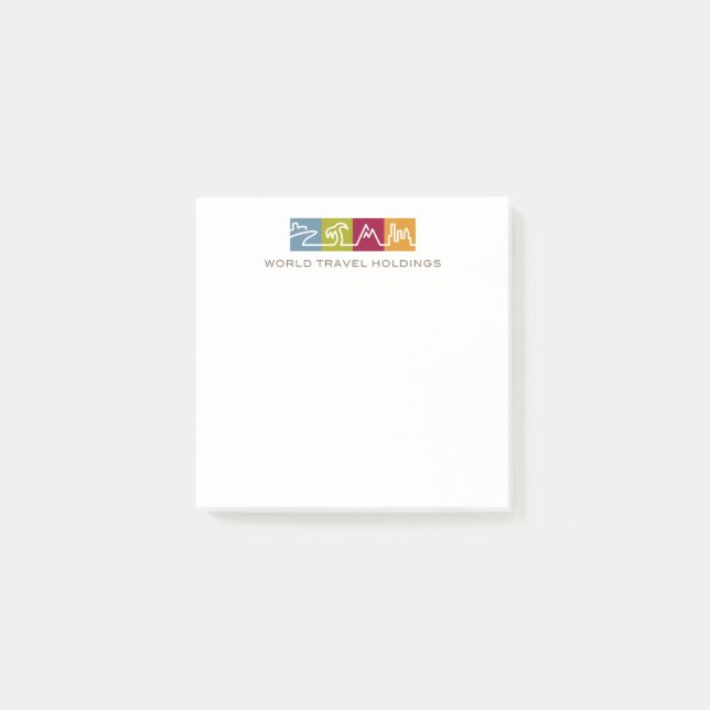 World Travel Holdings Post-it Notes (Front)