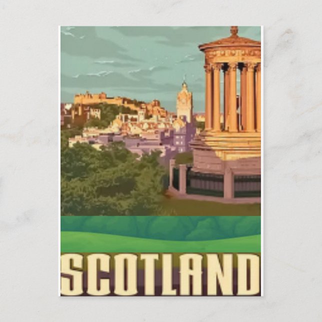 World Travel Postcard SCOTLAND (Front)