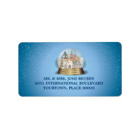 World Travel Snow Globe Return Address