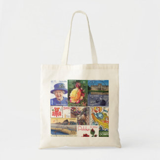 World Travel Stamps (Collage) Tote Bag