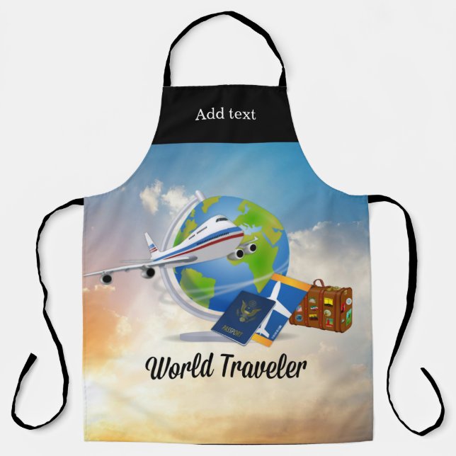 World Traveller Apron (Front)