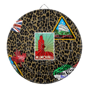 world traveller dartboard