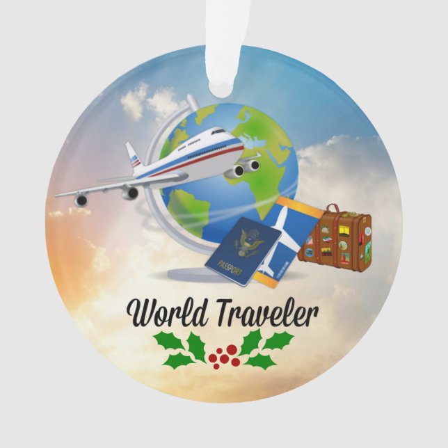 World Traveller, Design 2, Ornament (Front)