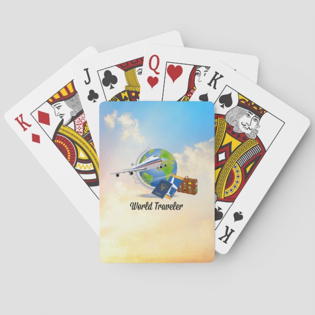 World Traveller,  Playing Cards (Back)