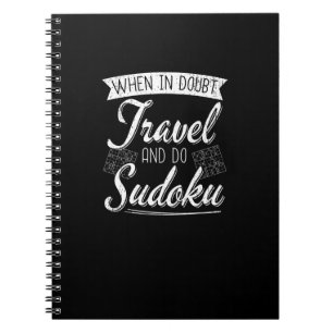 World Traveller Sudoku Puzzle Lover  Notebook