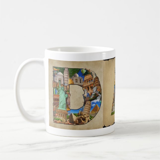 World-travelling Dad Mug (Left)