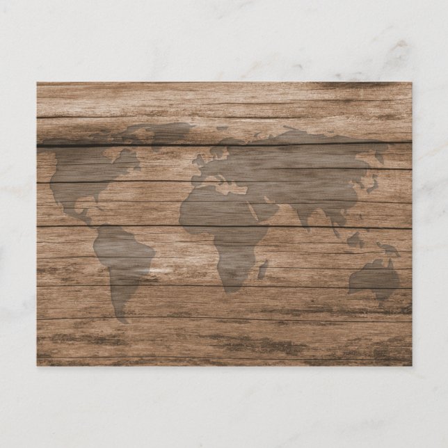 World Travels Postcard (Front)