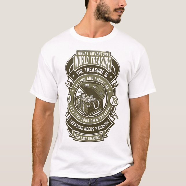 World treasure badge T-Shirt (Front)