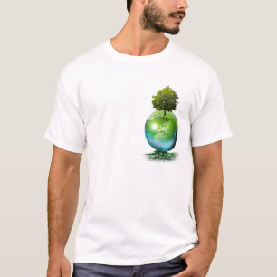 World tree - ecology concept T-Shirt
