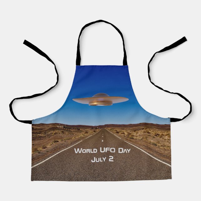 World UFO Day Apron (Front)