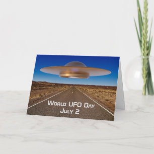 World UFO Day Card