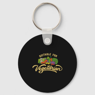 World Vegetable Day Plant Based I Eat Vegans World Keychain