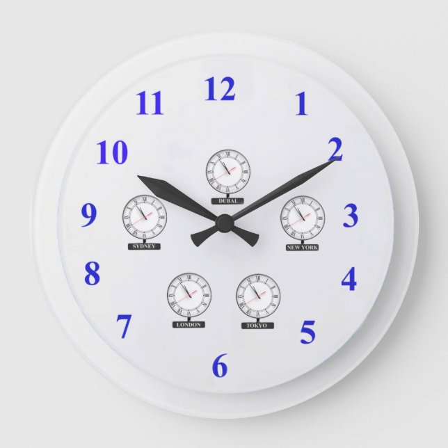World Wall Clock (Front)