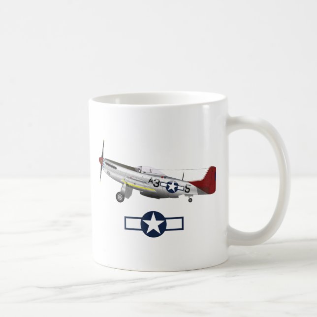 World War 2 American Airplanes Coffee Mug (Right)