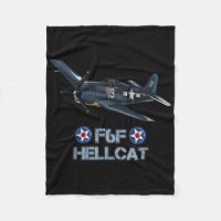 World War 2 F6f Hellcat Fighter Airplane