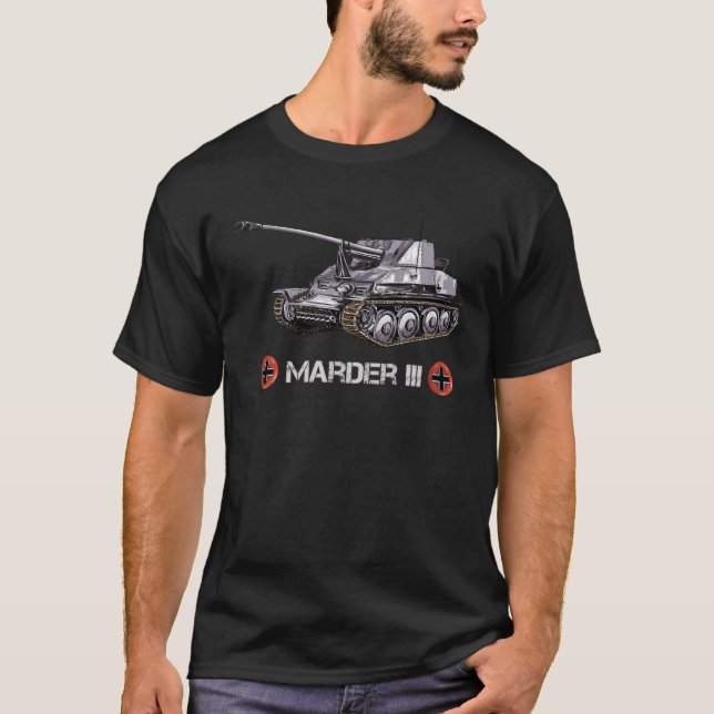 World War 2 German military anti tank Marder III A (Front)