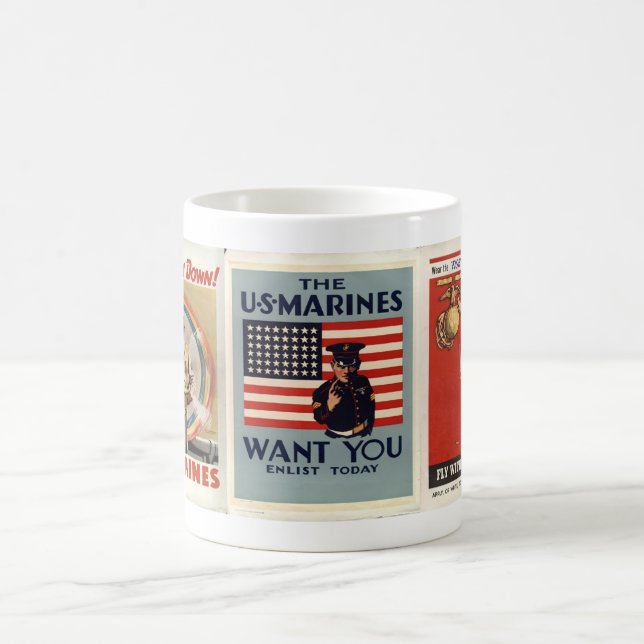 World War 2 Mugs (Center)