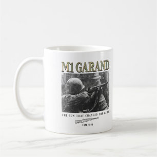 World War 2 Weapon M1 Garand Rifle Coffee Mug