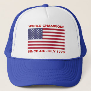 World war champions since 1776 trucker hat