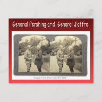 World War I, General Pershing and General Joffre