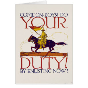 World War I Recruiting Poster 01