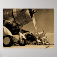 World War II Douglas SBD Dauntless Bomber Planes