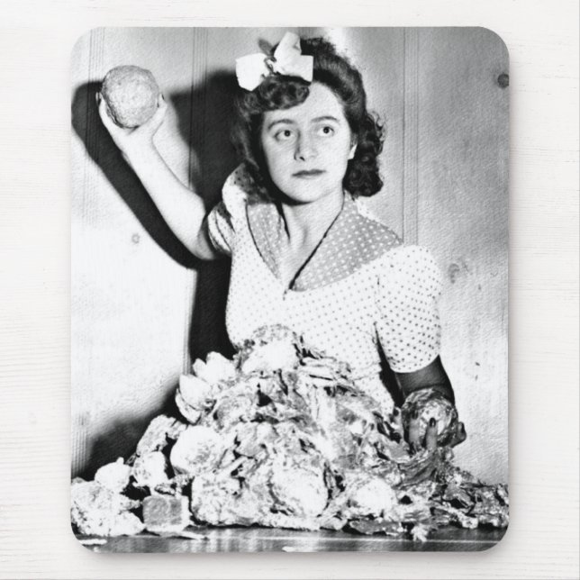 World War II Effort: The Homefront - Mousepad (Front)