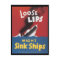 World War II Loose Lips Postcard