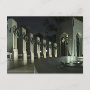 World War II Memorial Postcard