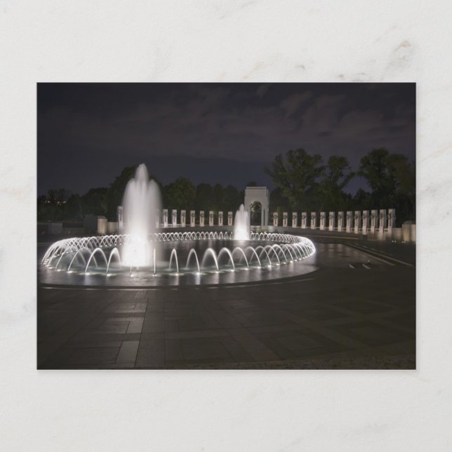 World War II Memorial Postcard (Front)