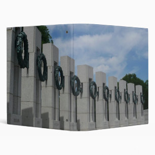 World War II Memorial Wreaths I Binder