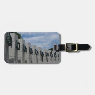 World War II Memorial Wreaths I Luggage Tag