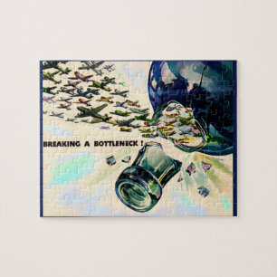 World War II military aviation breaking bottleneck Jigsaw Puzzle