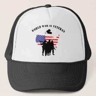 World War II Veteran Trucker Hat