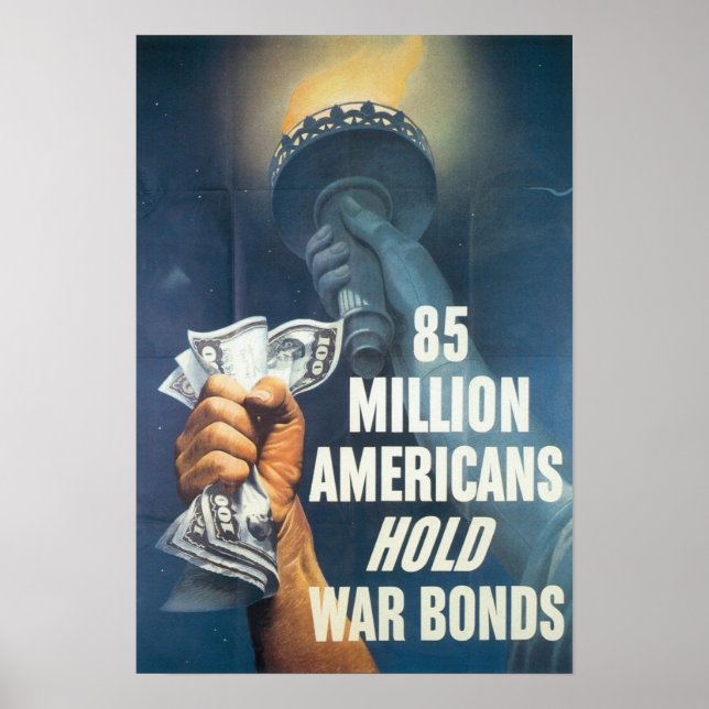 World War II War Bonds Print (Front)