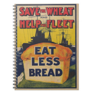 World War l propaganda artwork Notebook