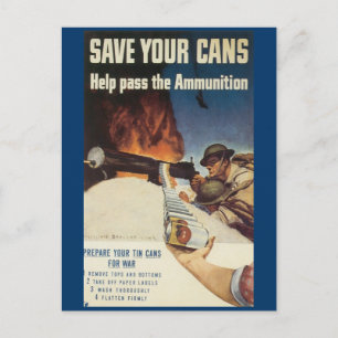 World War Postcards, War Work Effort Postcard