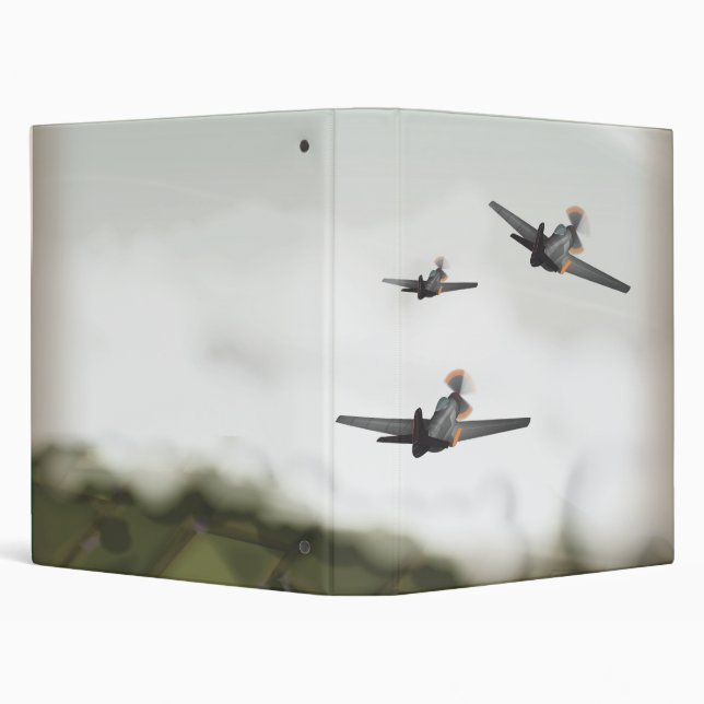 World War Two Aeroplanes Binder (Background)