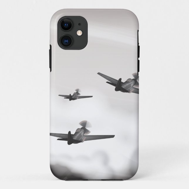 World War Two Aeroplanes Case-Mate iPhone Case (Back)