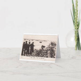 World War Two American Soldiers Card